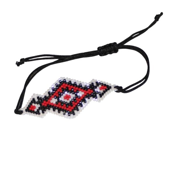 Handmade Bead Bracelet NWOT Made in Seattle - Picture 1 of 1